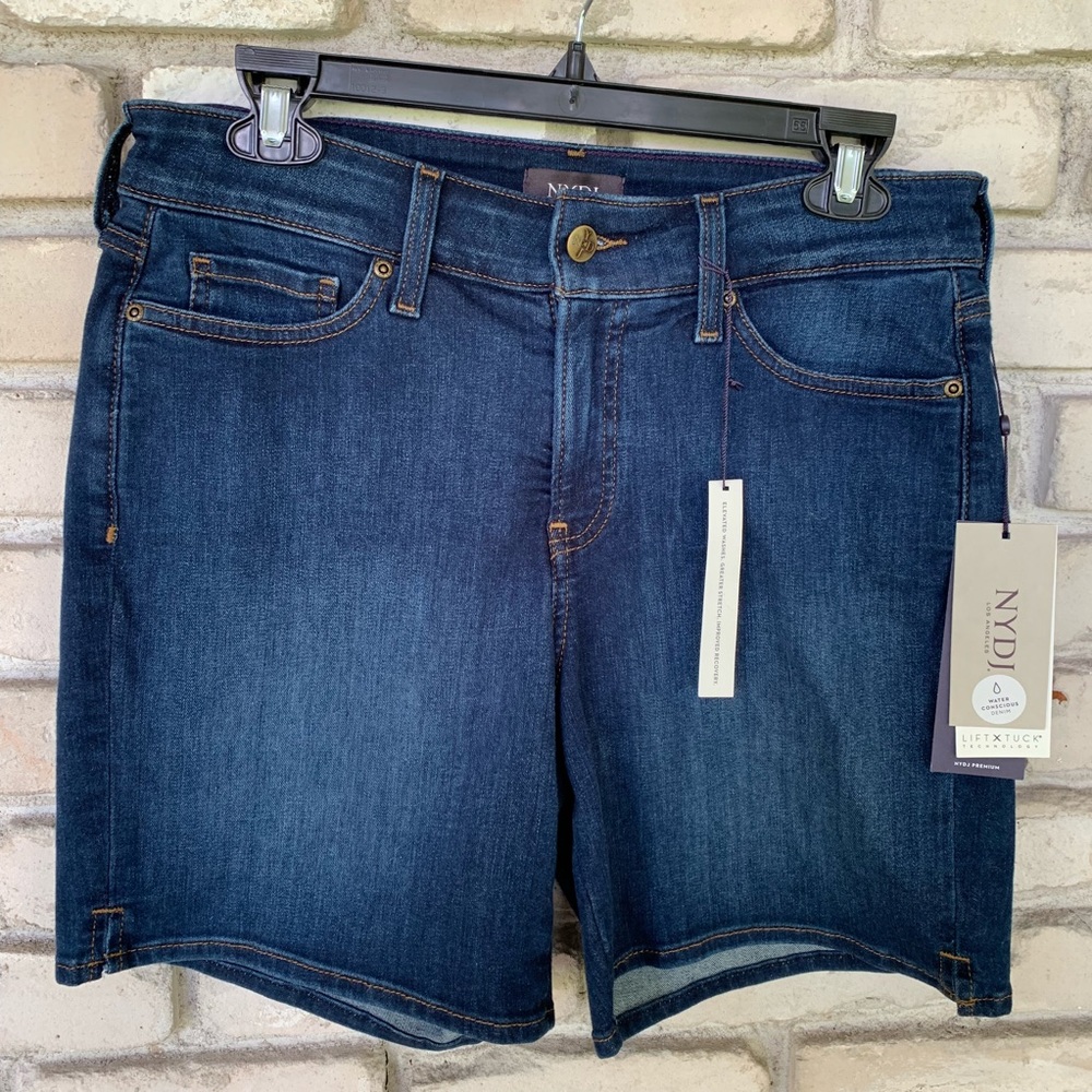 NYDJ new  jean shorts with lift tuck